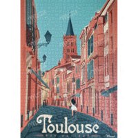 Puzzle 1000 pièces Toulouse - Rue du Taur