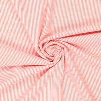 Tissu seersucker coloris bubblegum 20 x 140 cm