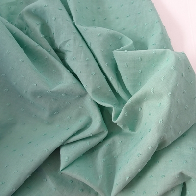 plumetis menthe glacée