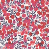 Liberty Wiltshire rouge fond blanc S 20x137 cm
