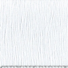 Tissu double gaze de coton coloris blanc 20 x 135 cm