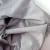 Tissu plumetis coloris poivre blanc 20 x 140 cm