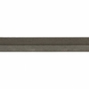 Biais élastique 17mm kaki rayé lurex argent x 10cm