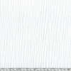 Triple gaze de coton coloris blanc 20 x 130 cm