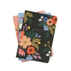 Set de 3 cahiers Lively Floral avec couverture en tissu