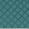 COUPON de Double gaze matelassée coloris eucalyptus 1m x 130 cm