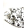 Viscose twill Joséphine coloris neige 20 x 140 cm