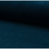 Jersey velours lisse (nicky) coloris pétrole 20 x 140 cm