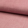 Double gaze tie and dye coloris dusty pink 20 x 135 cm