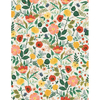 Tissu Rifle Paper Camont Botanical Floral fond clair 20 x 110 cm