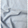 Tissu rayures tissées coton/viscose coloris bleu 20 x 140 cm