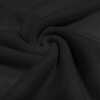 Jersey éponge coloris noir 20 x 145 cm