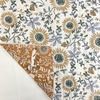 Tissu matelassé double-face Florena / Campana 20 x 140 cm