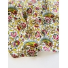 Tissu indien Bengali jaune et vert 20 x 105 cm