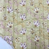Tissu matelassé double-face Verti / Sala amande / blanc 20 x 140 cm