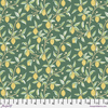 Tissu Morris & Co. Lemon Tree Dark Green 20 x 110 cm