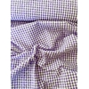 Tissu vichy seersucker coloris violet 20 x 140 cm