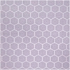 Popeline rosaces coloris parme 20 x 140 cm