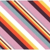 Tissu Bayadère multi stripe brown 20 x 140 cm