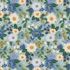Tissu Rifle Paper Vintage Garden Vintage Blossom Mint 20 x 110 cm