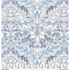Tissu Morris & Co. Séverine Bleu 20 x 110 cm