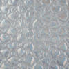 Tissu matelassé doudoune coeurs argenté 20 x 135 cm