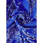 viscose bandana bleu 4
