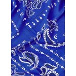 viscose bandana bleu 2