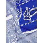 viscose bandana bleu 3