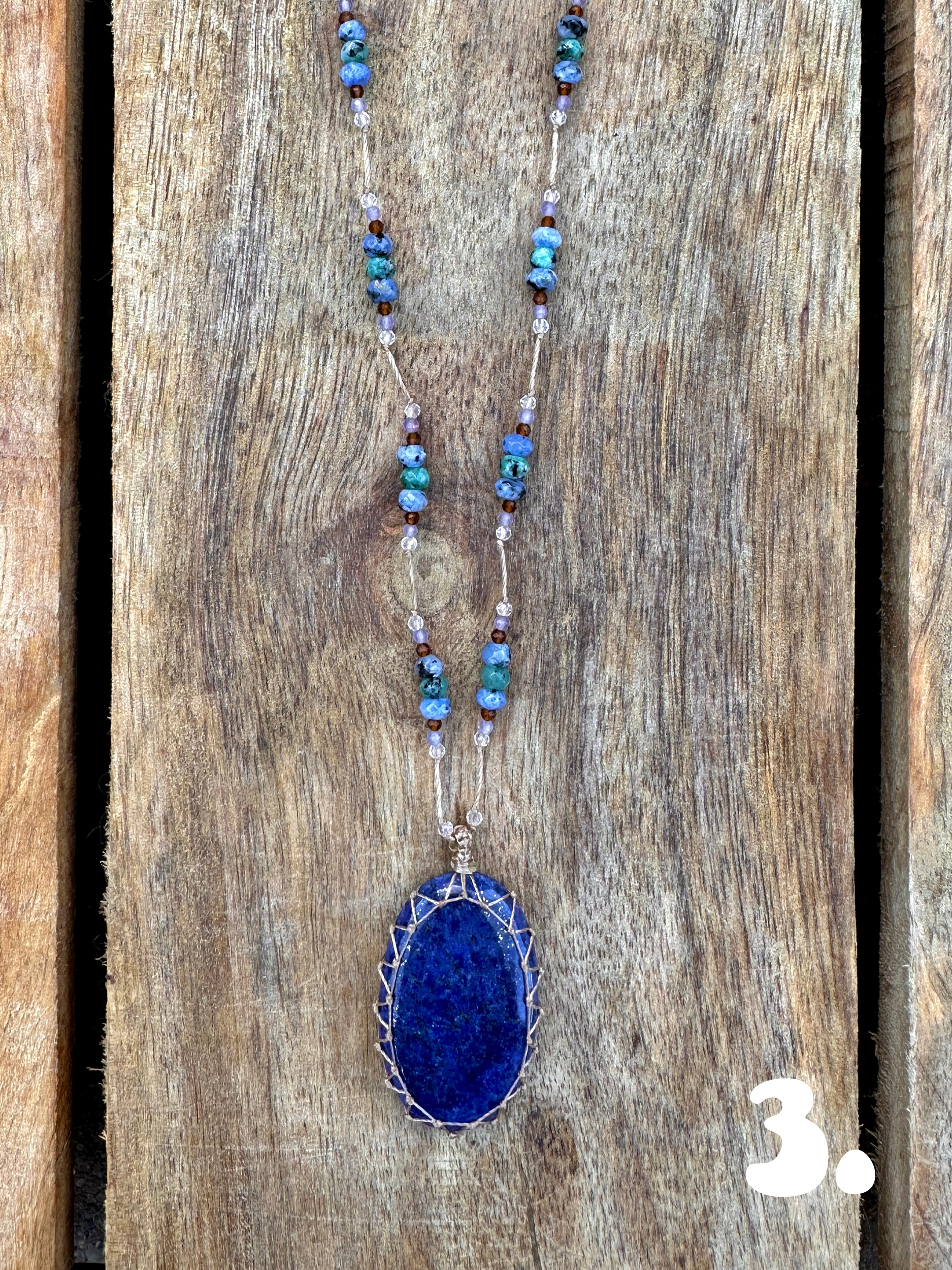 Collier Shanty Lapis Be Hippy 43