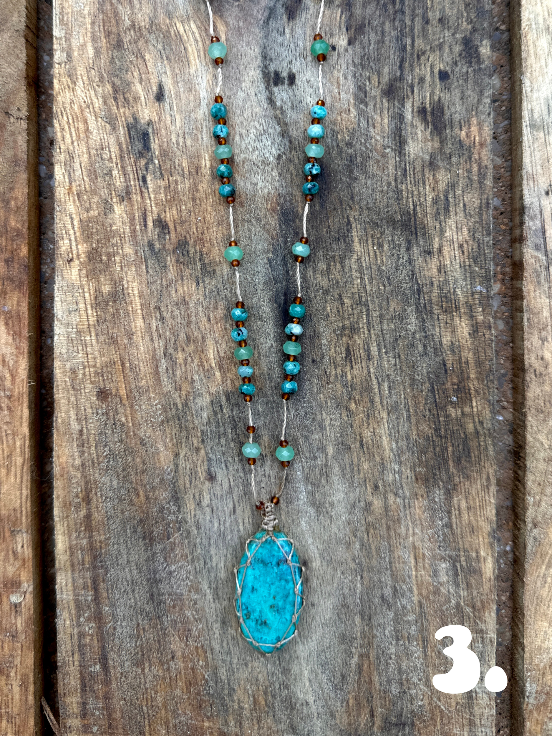 Collier Shanty Chrysocolle Be Hippy 43
