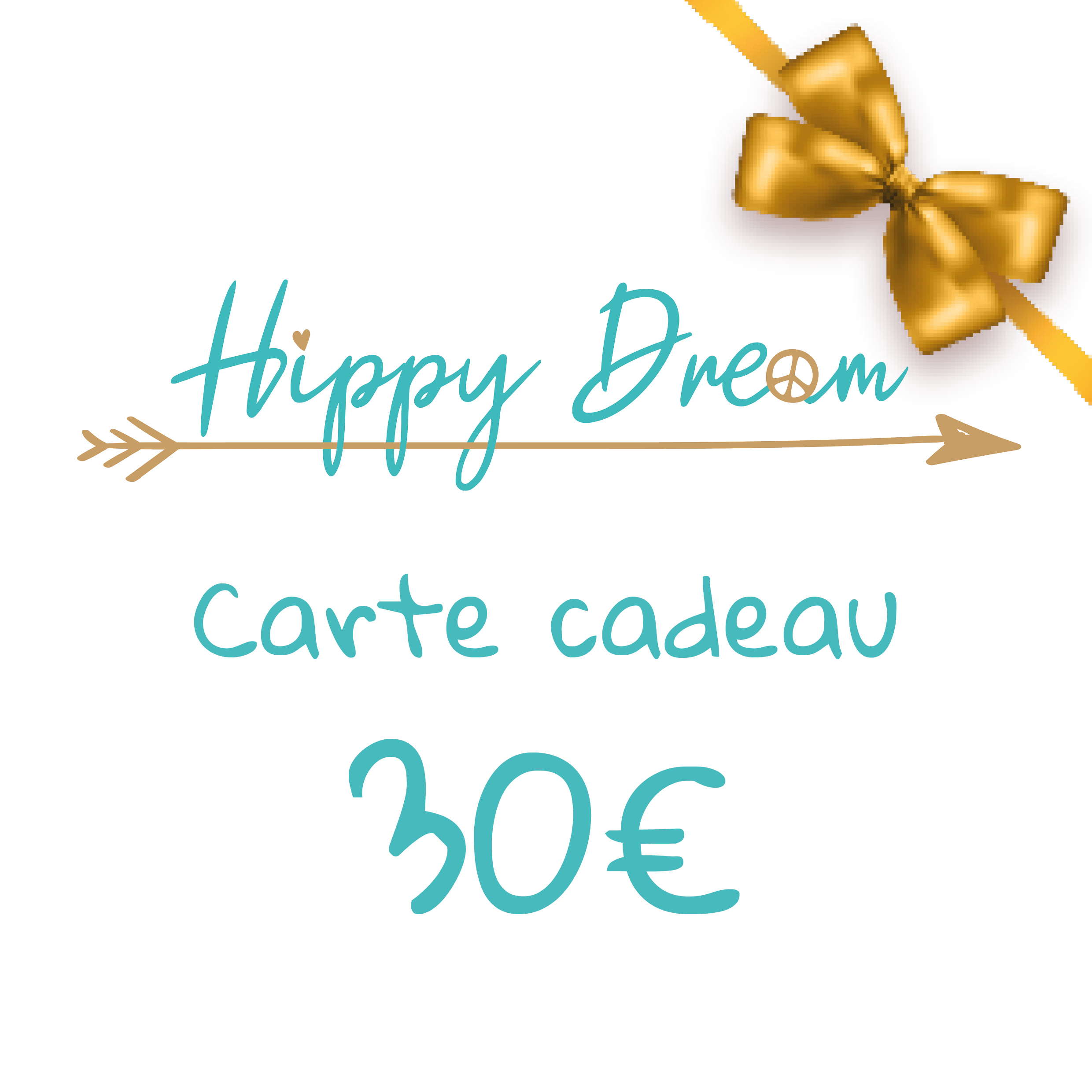 Carte Cadeau Hippy Dream 30