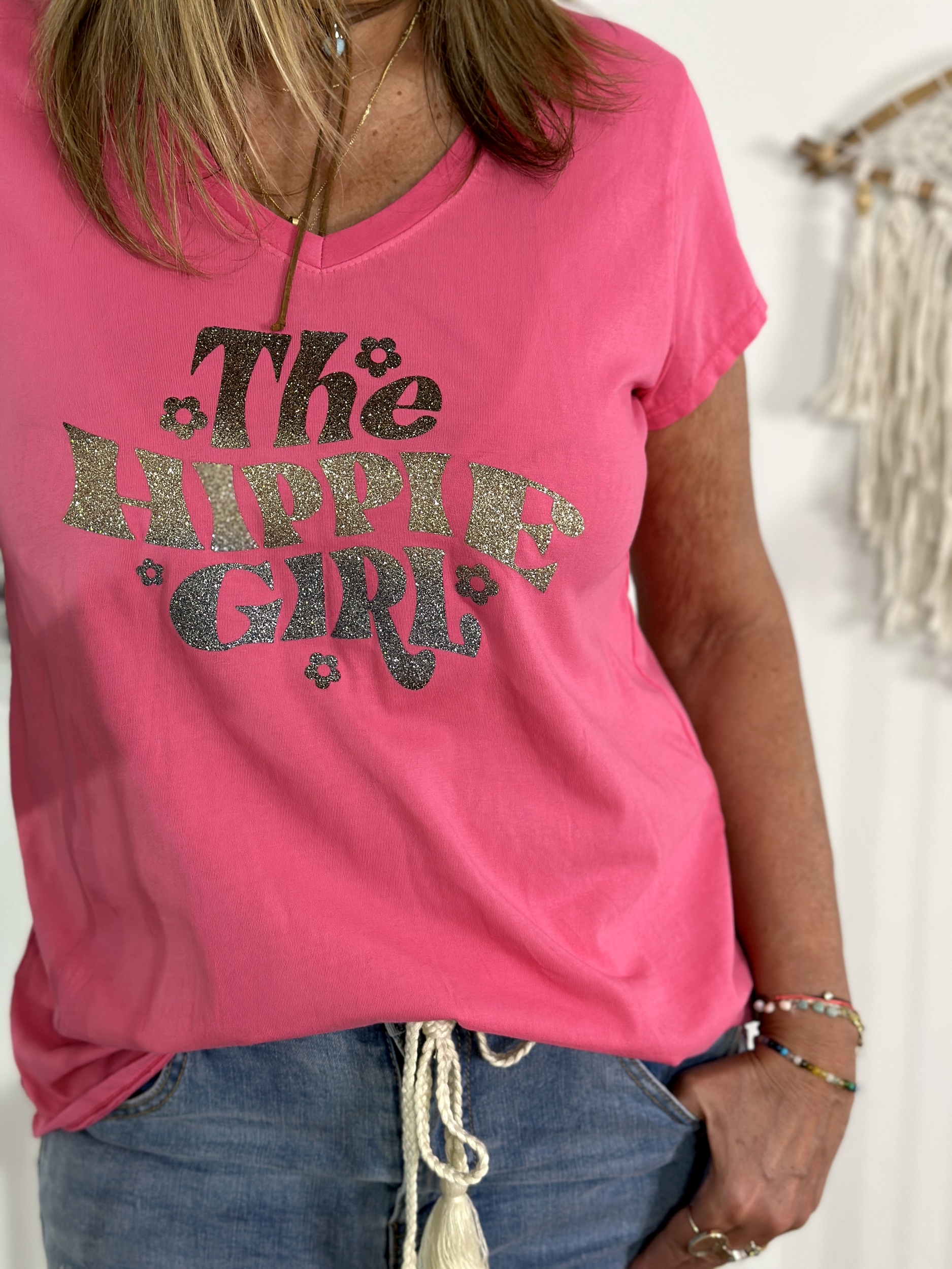 Tee shirt The Hippie Girl 1