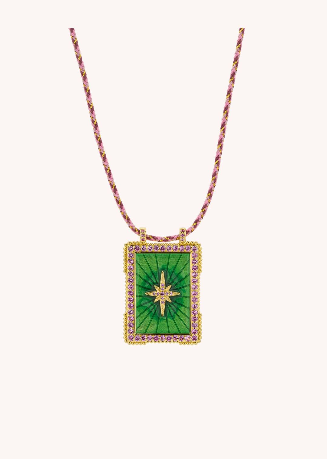 Collier Boheme Green Diwali Mya Bay 2