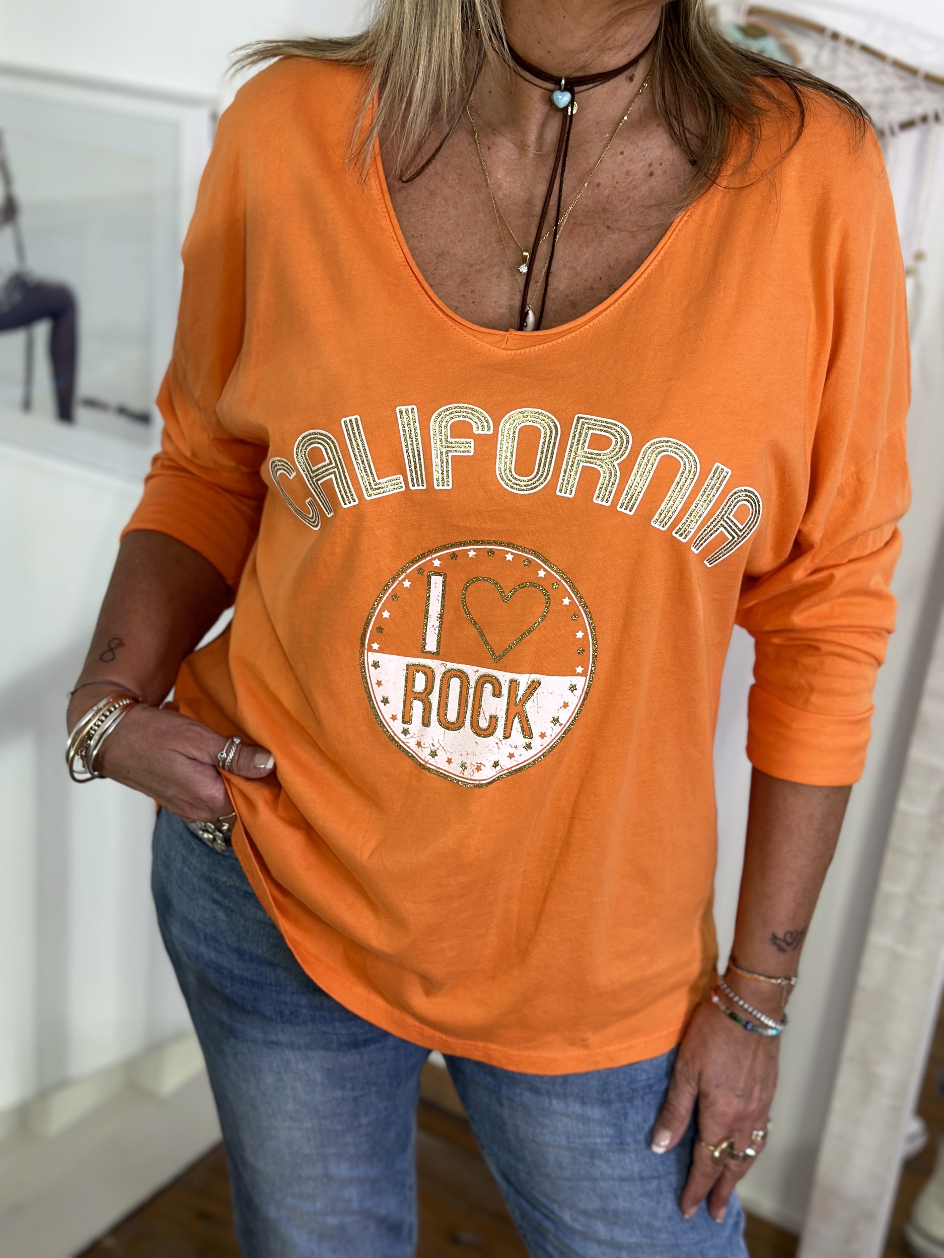 Tee shirt California Rock 1