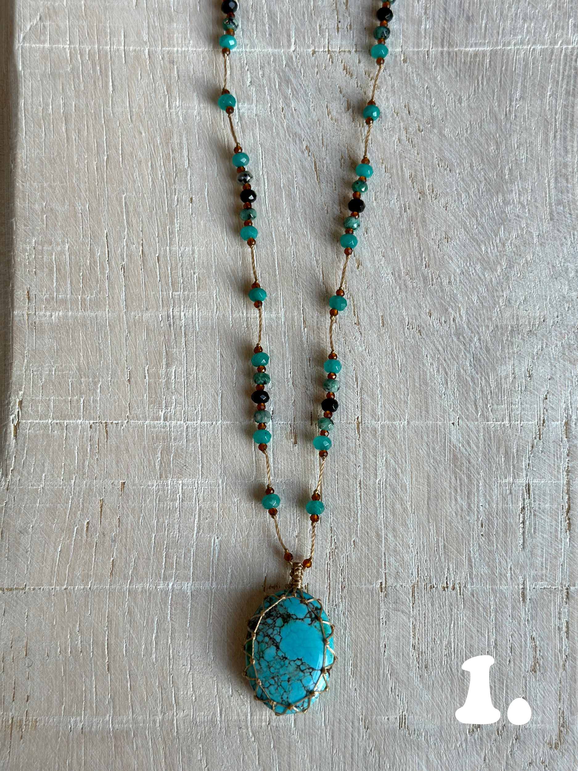 Collier Shanty Turquoise Be Hippy 5