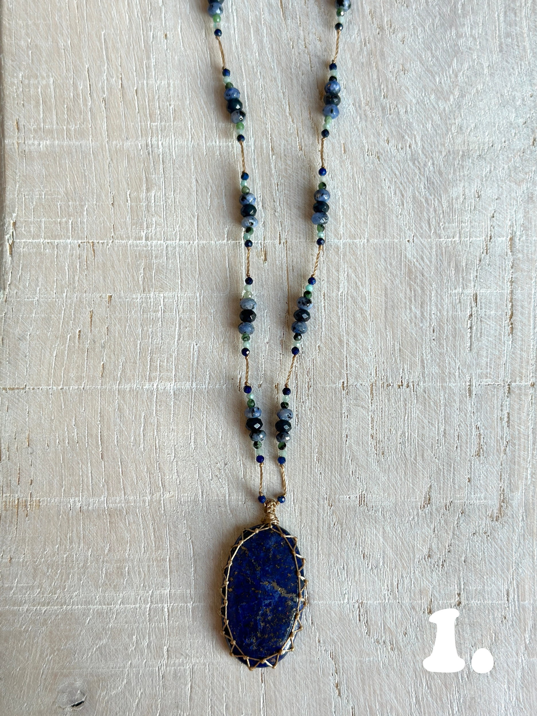 Collier Shanty Lapis Lazuli Be Hippy 5