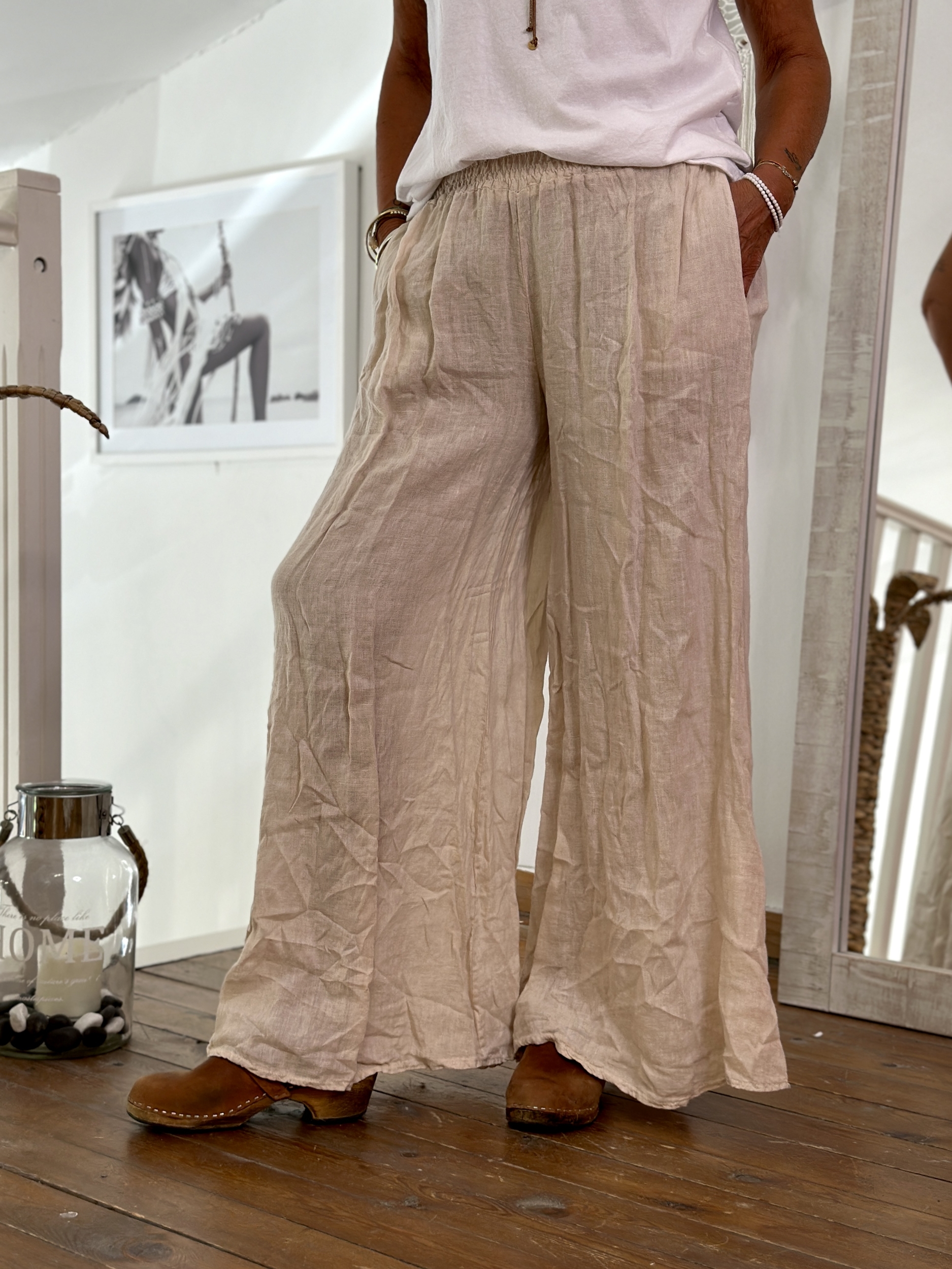 Pantalon Wide Pure Lino 3