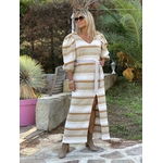 Robe Angele Stripes Desert Sundress 2