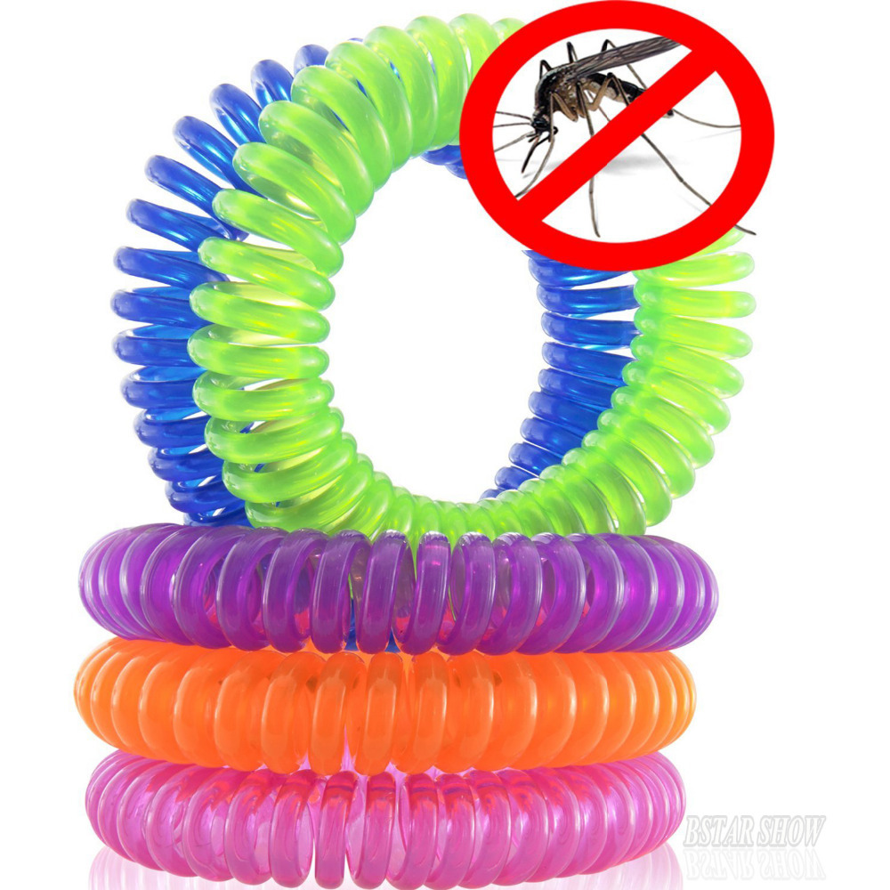 10 bracelets Anti-Moustiques / Enfants & Adultes - Bracelets protecteurs -  Stop les moustiques