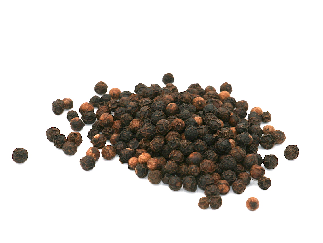 Poivre Noir grains de Malabar -Achat en ligne, utilisations, histoire
