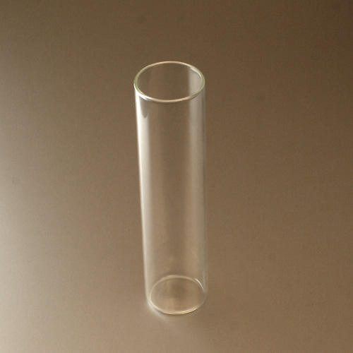 Tube en verre fond arrondi, 200 mm de long, diamètre 20 mm, fermeture par  bouchon en plastique