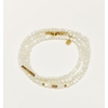 bracelet multirangs chance amour - acier inoxydable - ikita paris - blanc nacre-min (1)