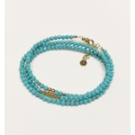 bracelet multirangs chance amour - acier inoxydable - ikita paris - turquoise-min (1)