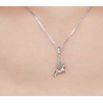 Pendentif LICORNE AILÉE - Argent S925 - pour bracelet Pandora - charm fantaisie - bijou perle charm cheval ailé pegase licorne