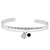 Bracelet jonc message - LA VIE EST PLEINE DE PETITS BONHEURS - Acier Inoxydable - bracelet avec pendentif étoile - Or ou Argent – Ajustable – Ikita Paris - 500_300