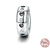 Espaceur ADORABLE - Argent Sterling 925 - Pierres en Zircon Cubique-separateur charms bracelet style Pandora