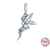 Charm Pendentif FÉE DANSEUSE - Argent S925 - Zircon Cubique - Pour bracelet Pandora - bijou fée pendentif danseuse