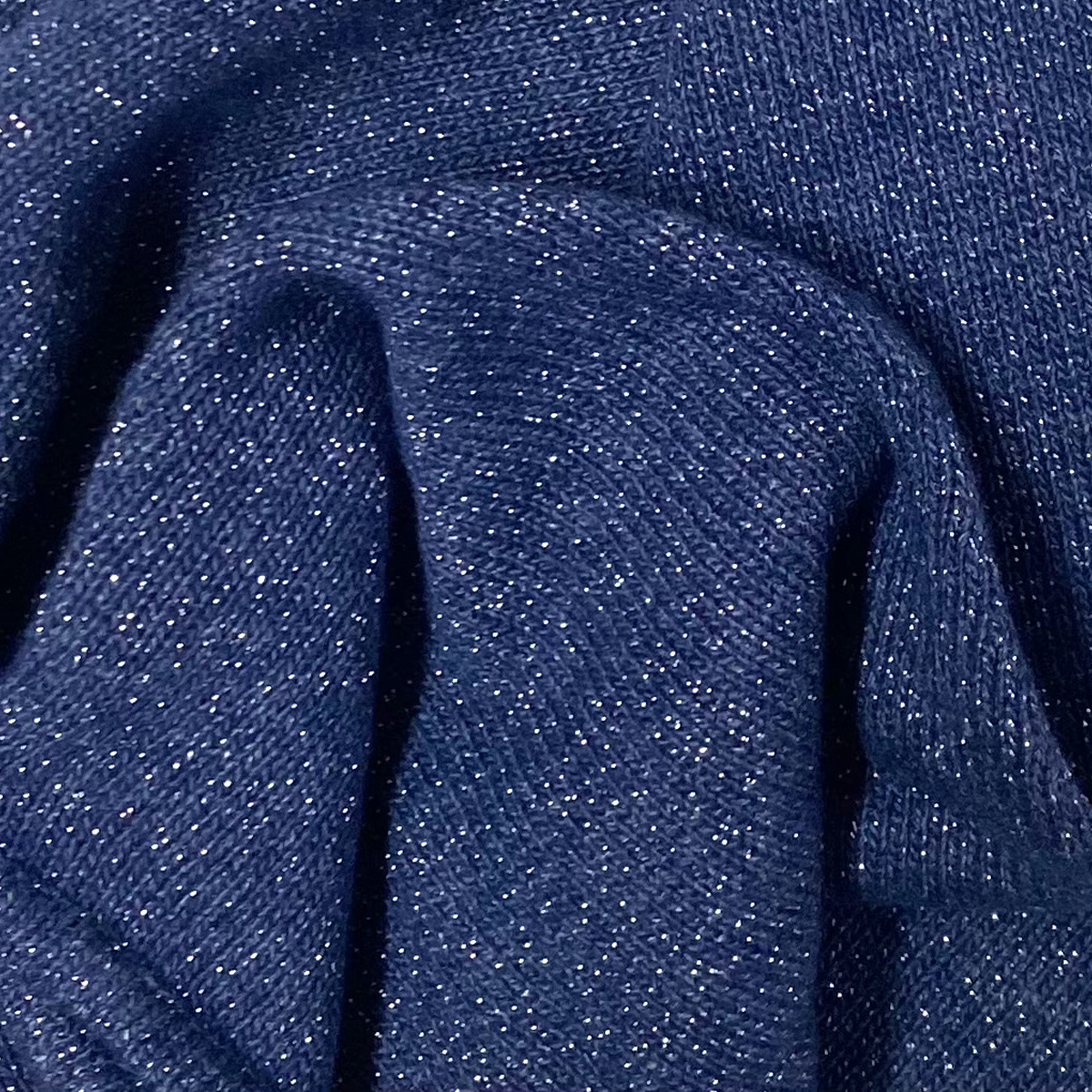 Poncho Fille - Bleu jean pailleté