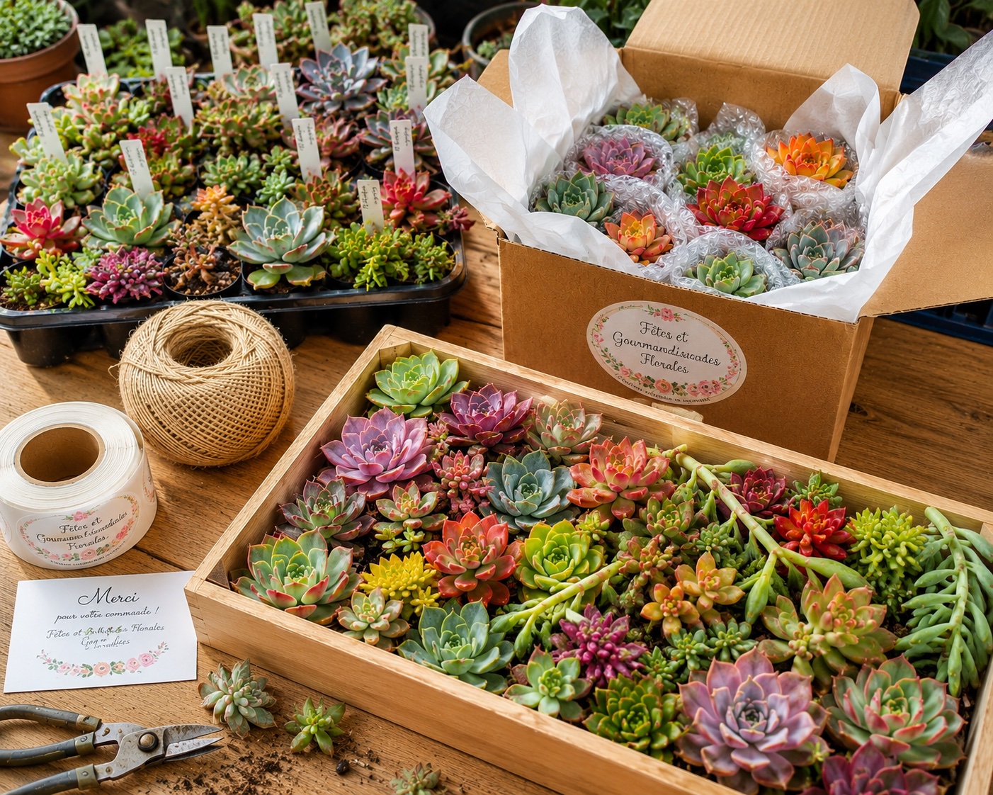 fetes et gourmandises florales boutures